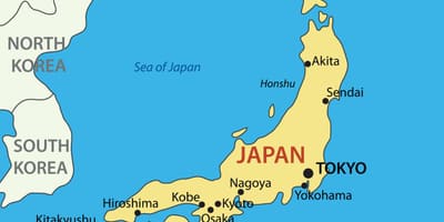Tokio ubicación en el mapa